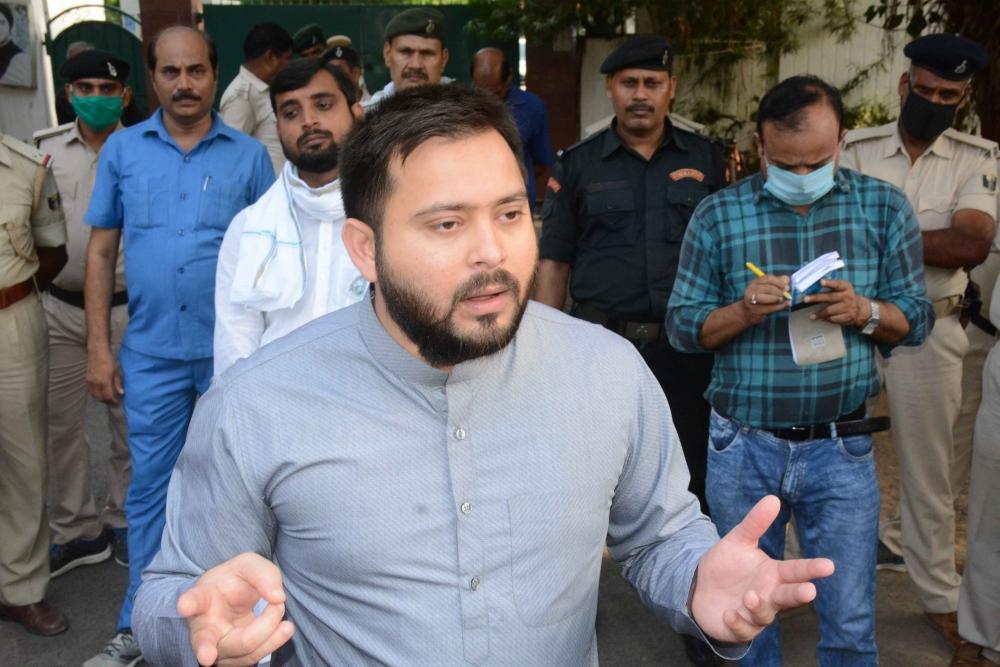 The Weekend Leader - ﻿Vote out the corrupt, give youth a chance in Bihar: Tejashwi