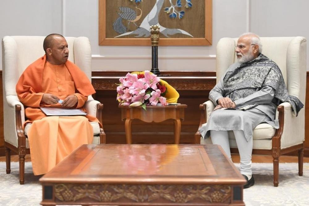 The Weekend Leader - Yogi, PM meet in Delhi, discuss UP Global Investors Summit