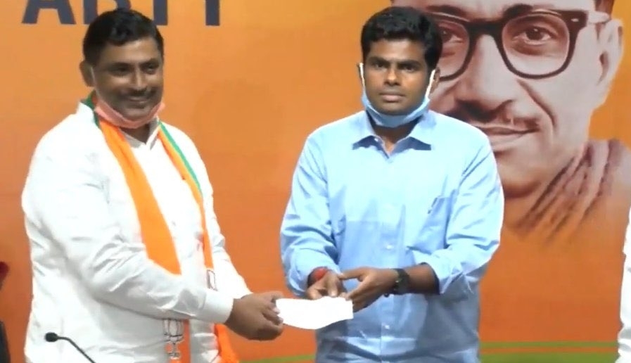 Mission TN: 'Ex-Singham' Annamalai joins BJP, quotes 'Thirukkural'