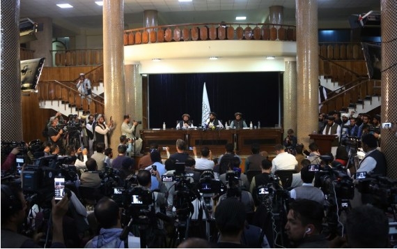 The Weekend Leader - Taliban won't allow Afghans to leave country: Spokesman