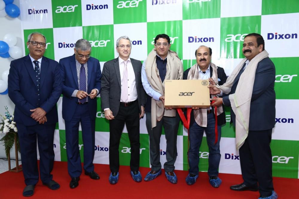 The Weekend Leader - Acer India, Dixon Technologies team up to manufacture laptops
