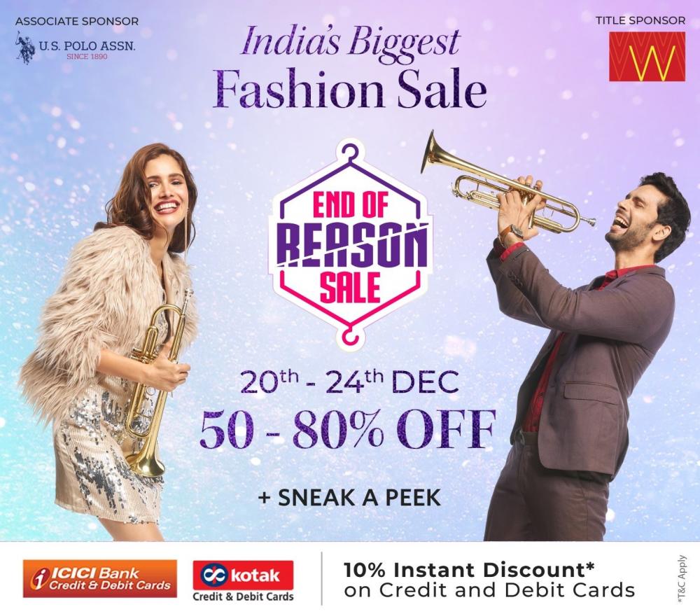 The Weekend Leader - Myntra concludes its biggest-ever EORS with 11 mn items sold to 3.2 mn customers