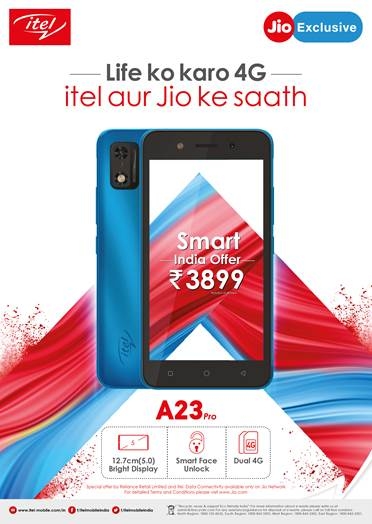 The Weekend Leader - itel brings in most affordable 4G smartphone itel A23 Pro at sub-Rs 4K