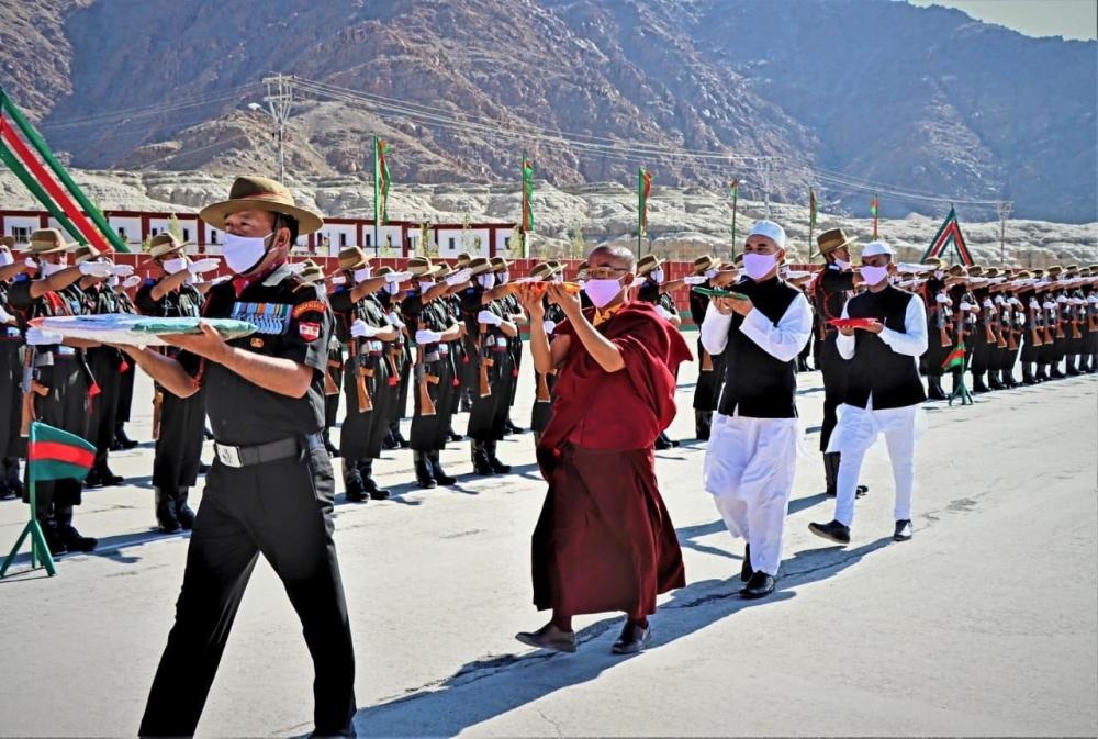 The Weekend Leader - 131 youngsters join Ladakh Scouts regiment