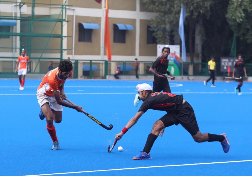 The Weekend Leader - Junior national hockey: Raja Karan, MP Academy to meet in final