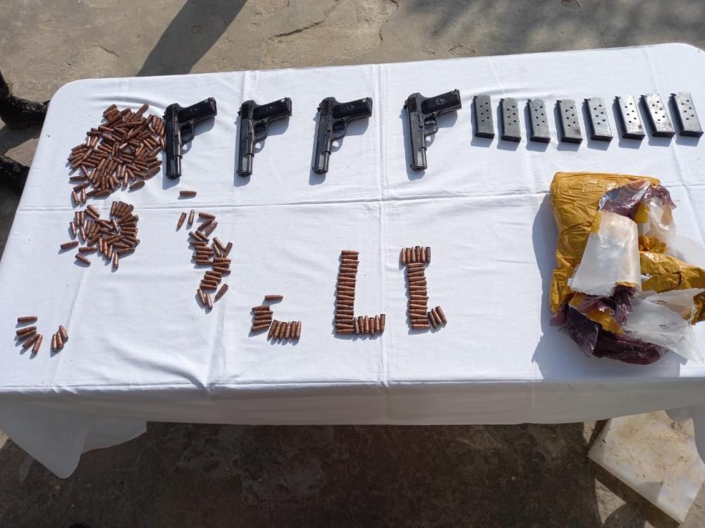 The Weekend Leader - Security forces recover arms, ammunition during Poonch anti-terror operation