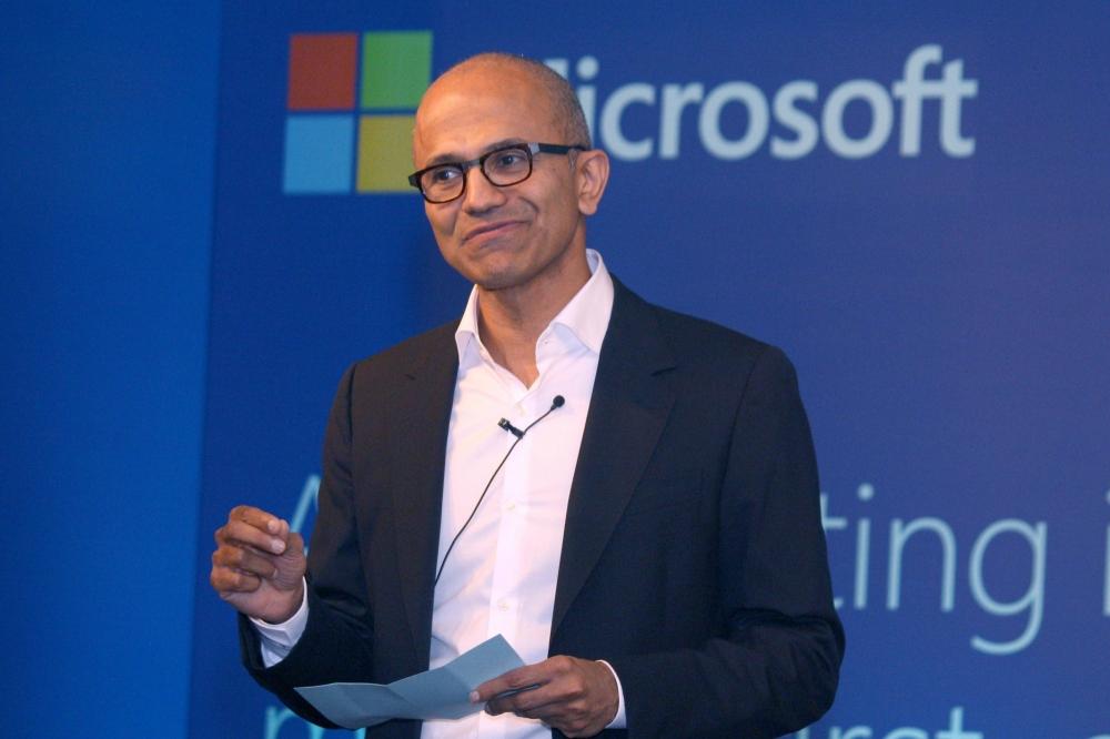 The Weekend Leader - Microsoft’s Nadella ranked No 1, other Indian-origin expat CEOs rank high in latest Brand Guardianship Index