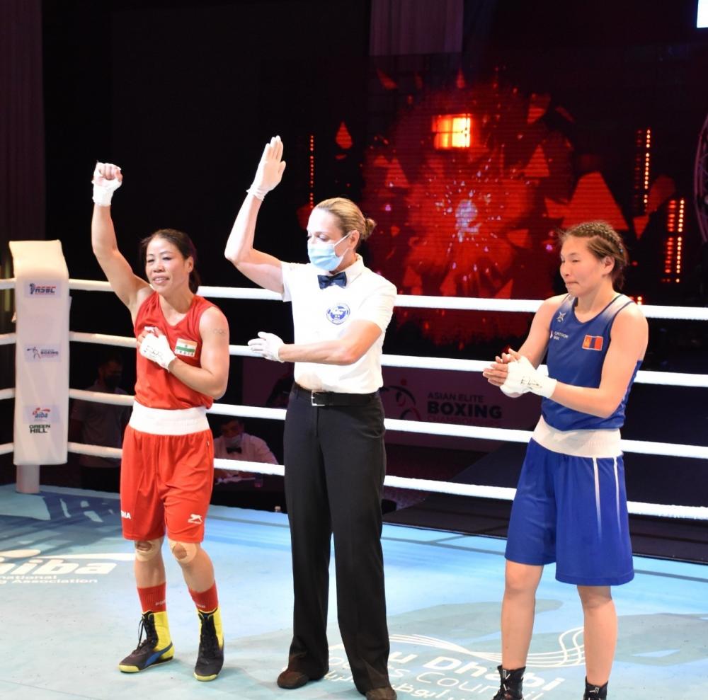 The Weekend Leader - ﻿Asian boxing: Marykom, Sakshi storm into gold medal round
