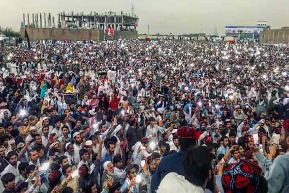 The Weekend Leader - To show the solidarity with Afghans against Taliban, Pashtuns of all hues holding massive rally in Pakistan
