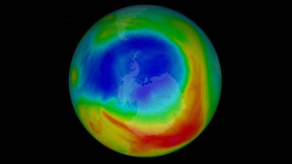 The Weekend Leader - Antarctic ozone hole 13th largest on record