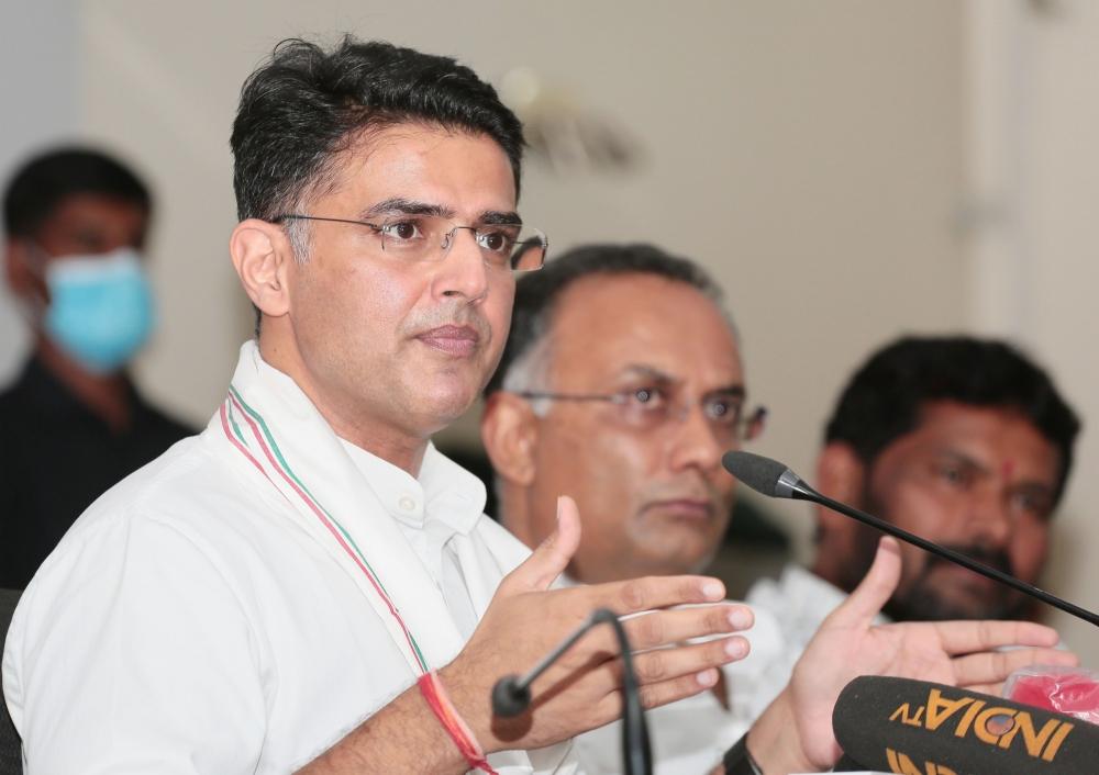 The Weekend Leader - Sachin Pilot criticises hate speech at 'Dharam Sansad', slams BJP