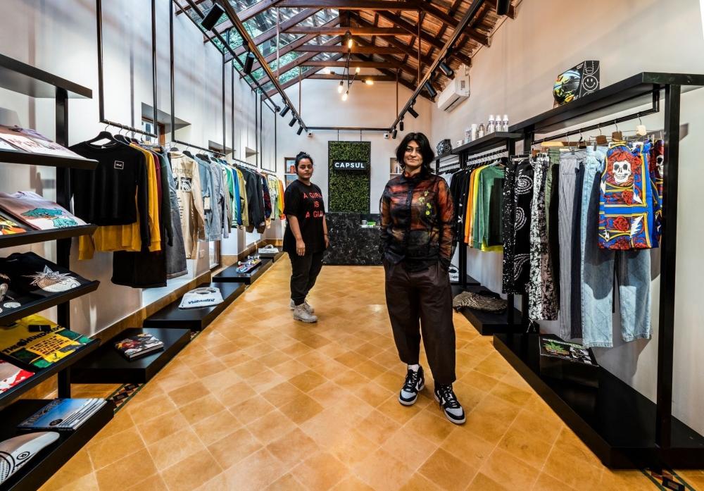 The Weekend Leader - Multibrand Streetwear brand Capsul opens store on a heritage property in Bengaluru