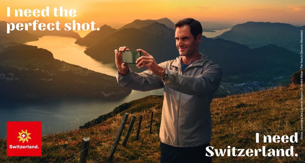 The Weekend Leader - Federer becomes brand ambassador for Swiss tourism board