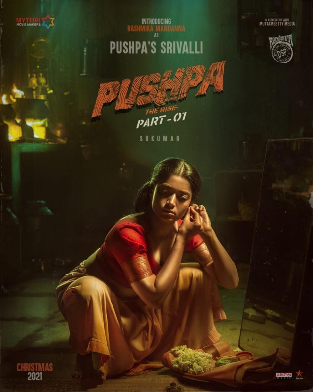 The Weekend Leader - Rashmika Mandanna's first look from 'Pushpa' unveiled