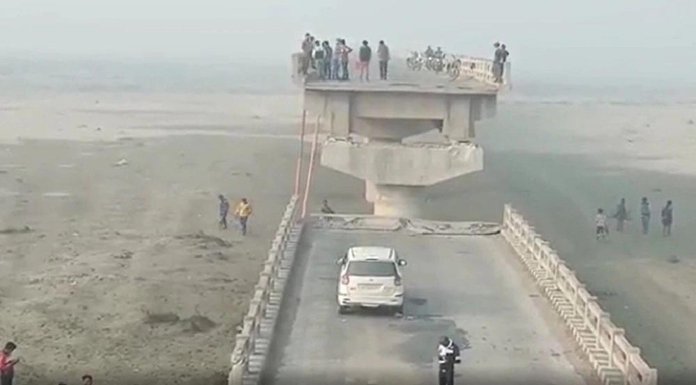 The Weekend Leader - Bridge collapses in UP district, no casualties