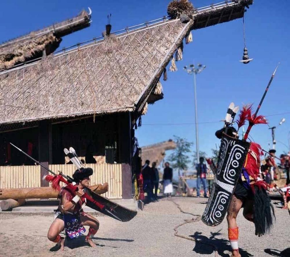 The Weekend Leader - Amid Covid, Nagaland's Hornbill Festival fever grips NE states