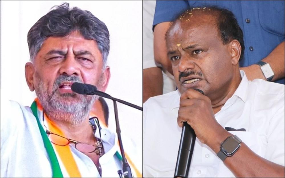 The Weekend Leader - I Don't Blackmail People With Pen Drives & CDs Like Kumaraswamy, Says Shivakumar