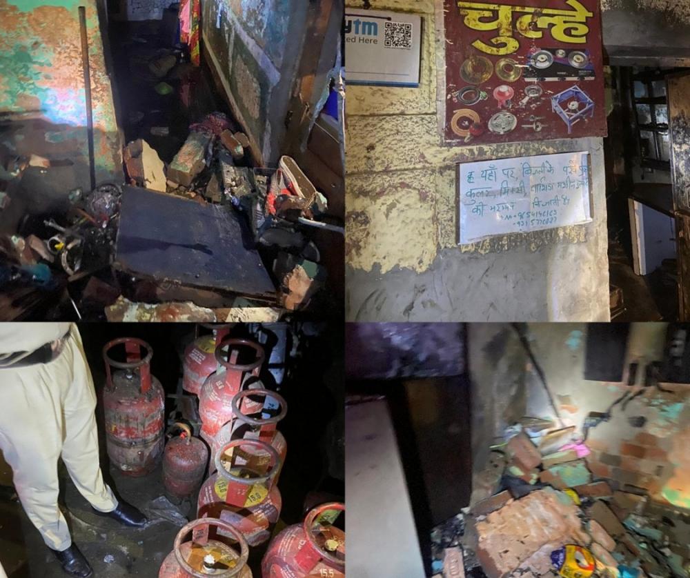 The Weekend Leader - 4 killed in LPG cylinder blast in Delhi's Farsh Bazar