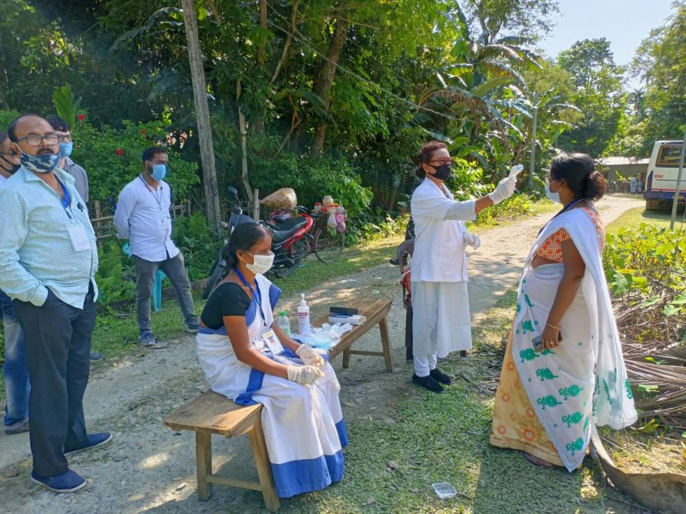 The Weekend Leader - 33% voter turnout recorded in Assam bypolls (Ld)