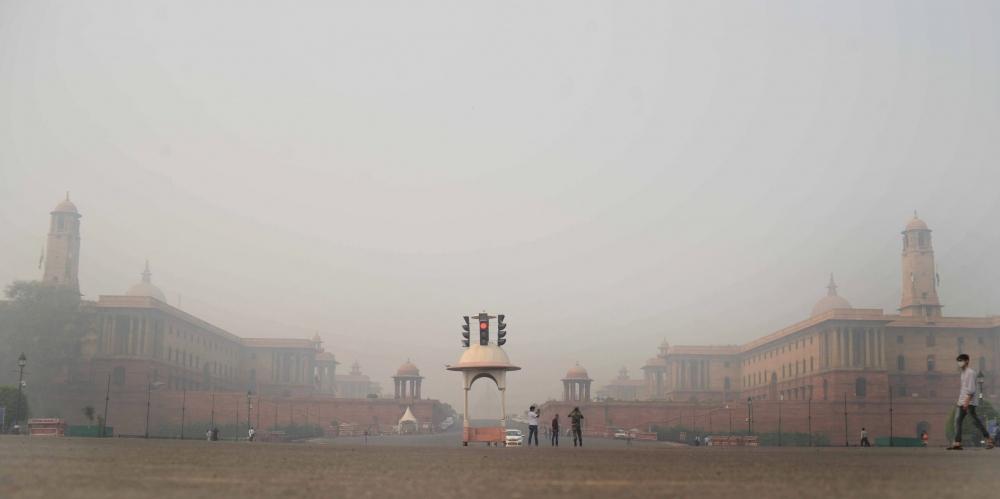 The Weekend Leader - Delhi-NCR records 'very poor' air quality