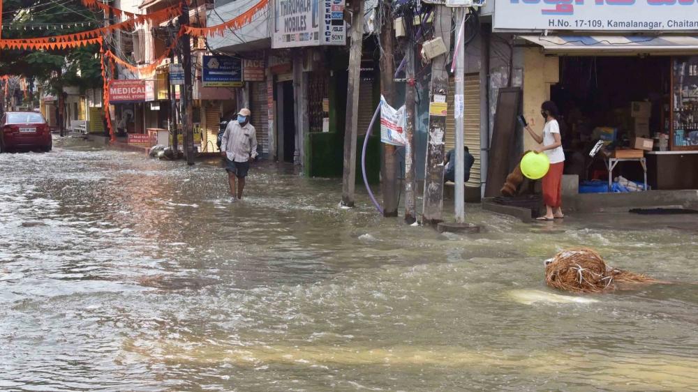 The Weekend Leader - More rains in store for Andhra as low pressure area likely to intensify