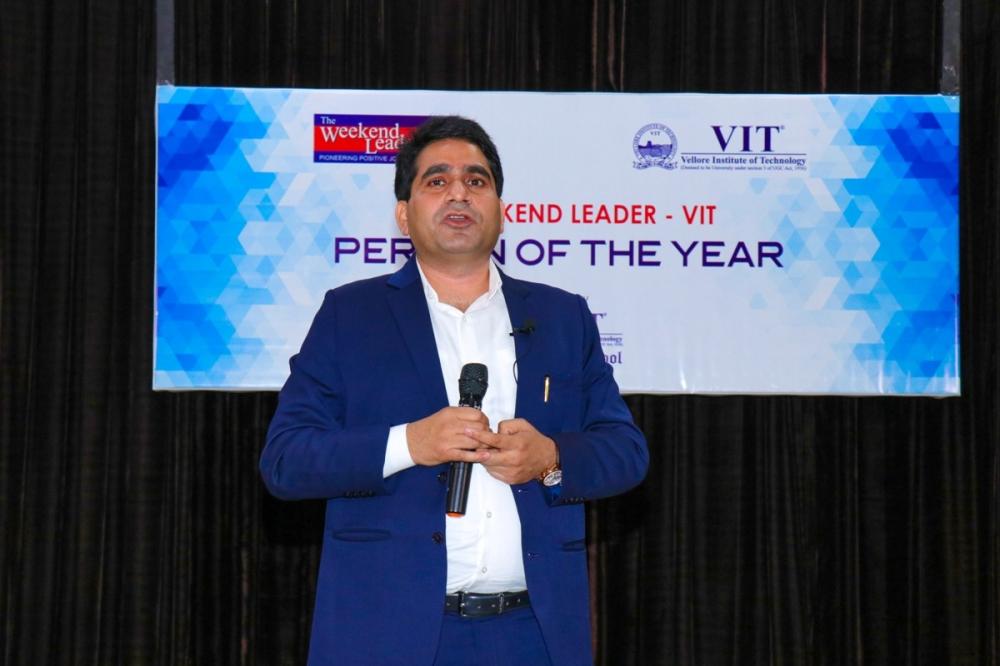 The Weekend Leader - Ratnesh Tiwari | The Weekend Leader - VIT Person of the Year