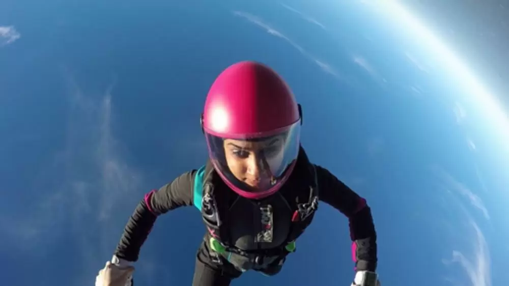 The Weekend Leader - Swati Varshney Set to Shatter Four Records with Stratosphere Skydive in 2025