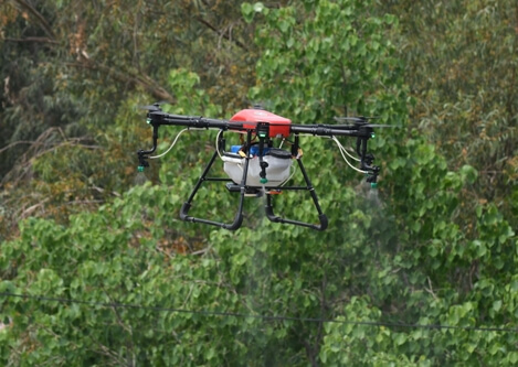 Garuda drones to sanitise Bhopal & two municipalities in AP