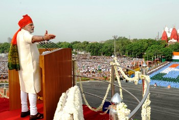 The Weekend Leader - Modi unveils his India vision