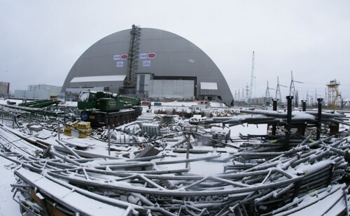 Forest fire near Chernobyl n-plant spikes radiation levels  ?