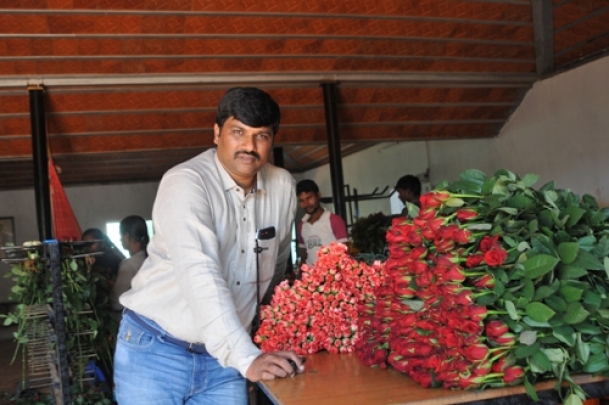 Former child worker in a flower farm is now a rich man