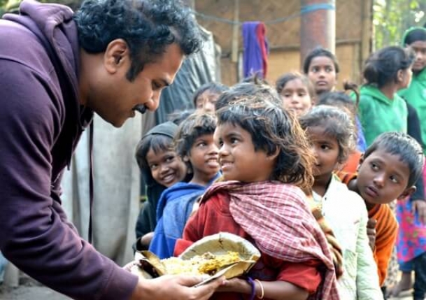 The Weekend Leader - Story of Chandra Sekhar Kundu, the founder of Food, Education and Economic Development, FEED