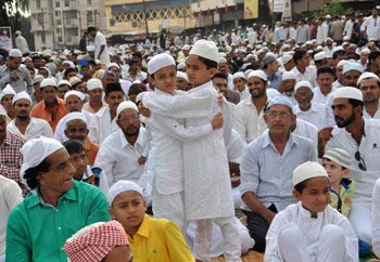 The Weekend Leader - With joy and prayers, Muslims celebrate Eid in India