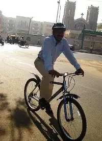 Life is a cycle: For Mathew Cherian, the bicycle became an integral part of his life much before many others began to discover it in recent times
