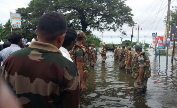 The Weekend Leader - Flood relief work in full swing in Tamil Nadu