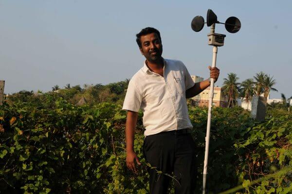 The man who loves rain, Chennai's neighborhood weatherman