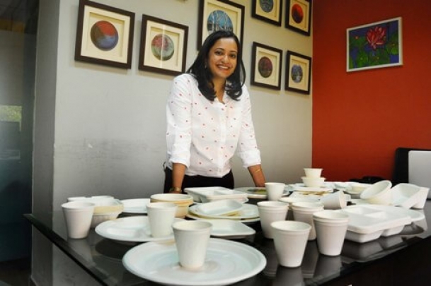The Weekend Leader - Rhea M Singhal, Ecoware, founder and CEO