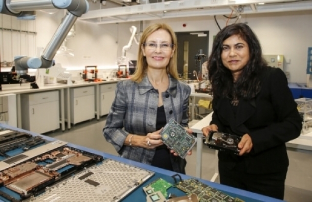 Microfactories for E-Waste