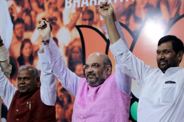 NDA finalises seat-sharing, BJP to fight 160 seats in Bihar