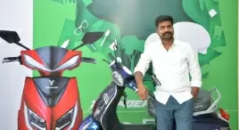 Former child loom worker builds electric scooter brand, rakes in Rs 6 crore in less than a year