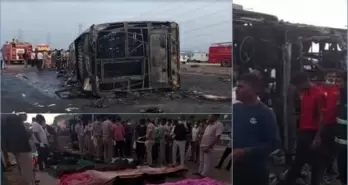 Tragic Bus Accident on Nagpur-Mumbai Expressway Claims 25 Lives