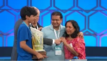 Indian-origin Teen Dev Shah Emerges Victorious at 2023 Scripps National Spelling Bee
