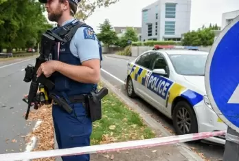 Man shot dead by NZ police, PM says 'terrorist attack'
