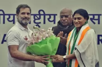 Y.S. Sharmila's Entry Into Congress May Change Political Equation In Andhra Pradesh