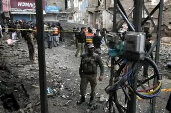 Suicide blast in Peshawar Shia mosque kills at least 30