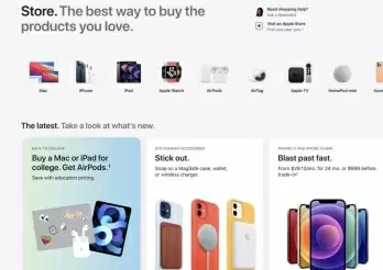 Apple rejigs its online store before mega launches