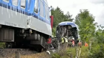 3 dead as trains crash near Czech-German border