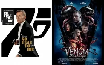 It's raining moolah for 'No Time to Die', 'Venom' sets U.S. box-office record