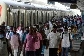 ?TN suburban trains allow travel to only frontline workers