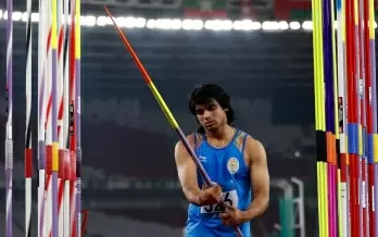 Chopra wins javelin gold at Meeting Cidade de Lisboa